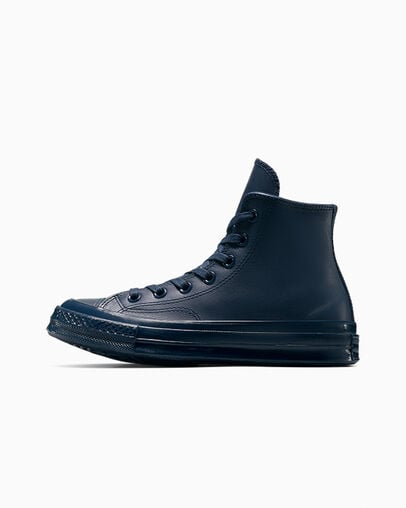 Chuck 70 Leather Obsidian/Black/Obsidian, Inner Side View