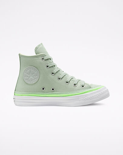 Trail to Cove Chuck Taylor All Star Green Oxide/Ghost Green/White, Outer Side View