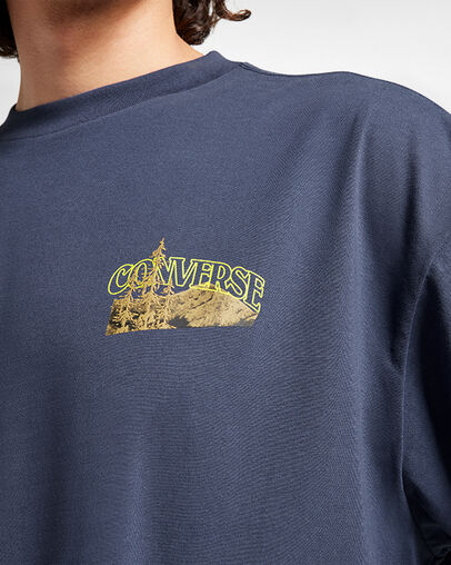 All Star Mountain Remix T-shirt Uncharted Waters Blue