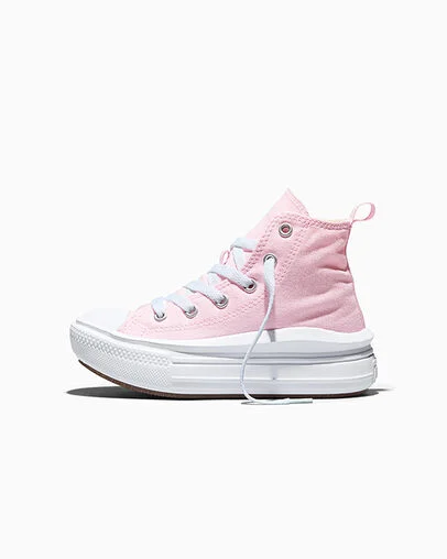 Chuck Taylor All Star Move Platform New Found Bloom/White/Black, Inner Side View