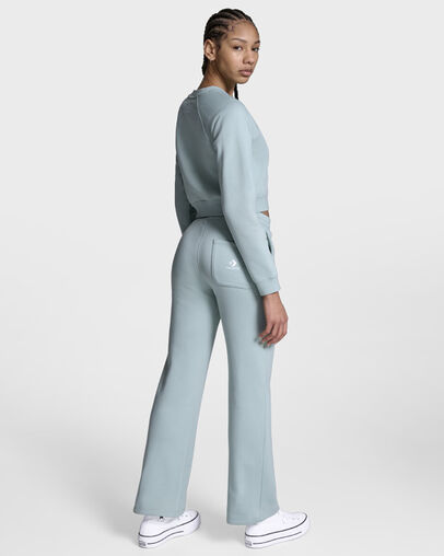 Star Chevron Cropped Crew Neck Mint Condition, Detail View