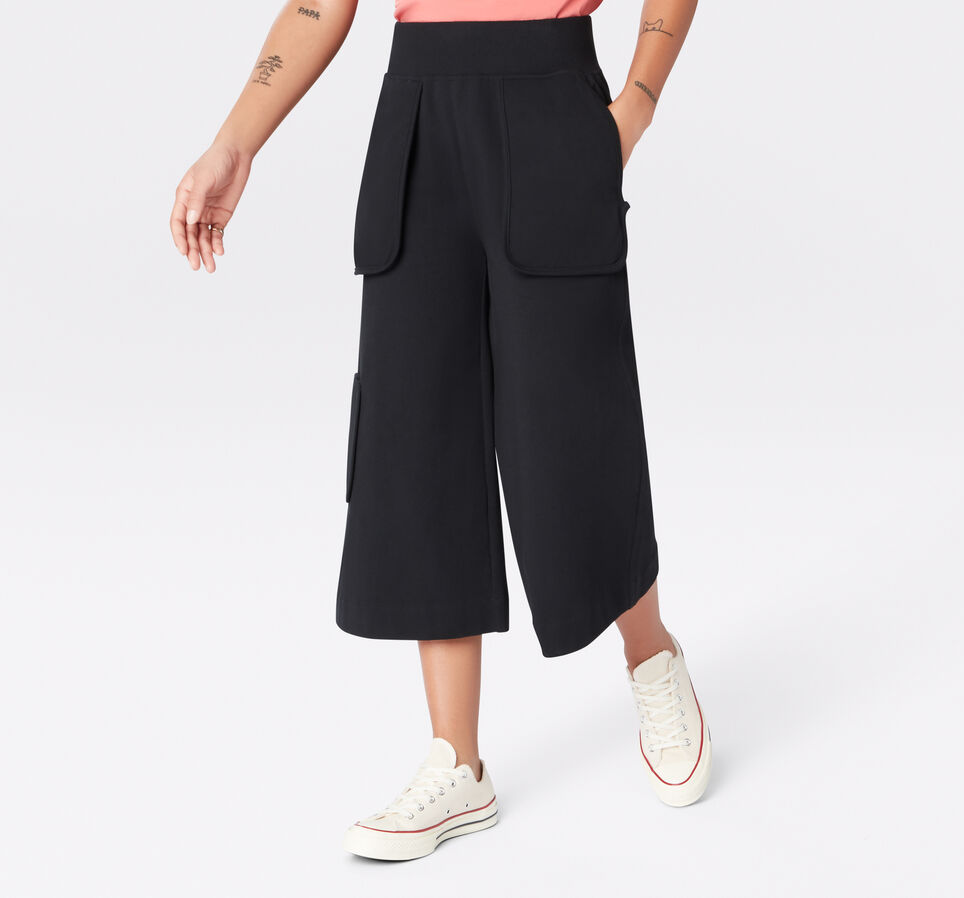 7/8 Cargo Knit Pant Converse Black
