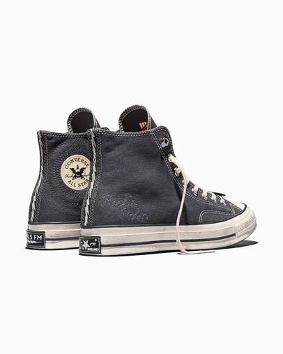 Converse x Stranger Things Chuck 70 Magnet/Black/Tomato, Heel View