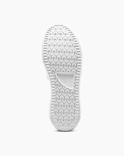 Chuck Taylor All Star Lift Double Stack Platform Canvas Zwart/Wit/Zwart, Outsole View