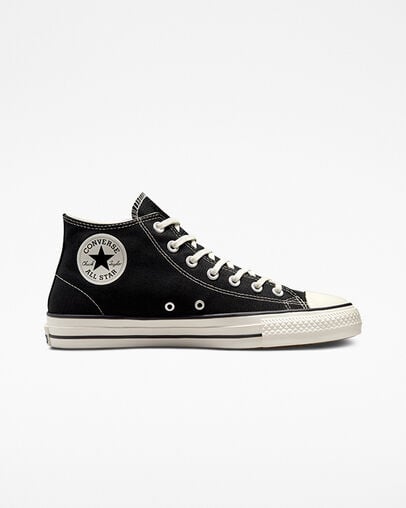 CONS Chuck Taylor All Star Pro Noir/Noir/Aigrette, Outer Side View