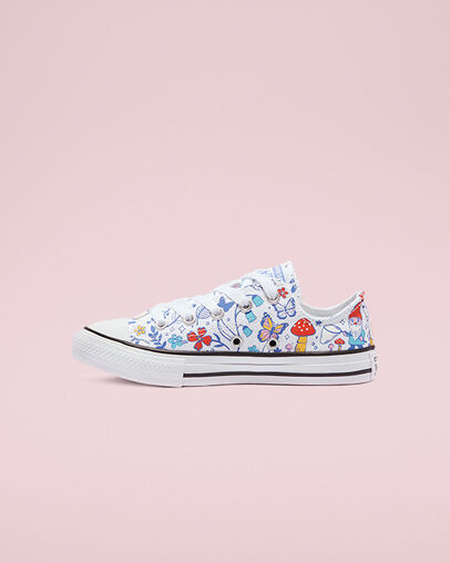 Butterfly Chuck Taylor All Star Blanc/Noir/Blanc, Inner Side View