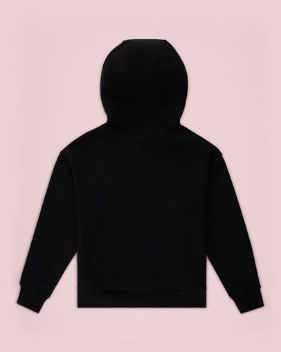Sudadera con capucha Chuck 70s Negro, Back View