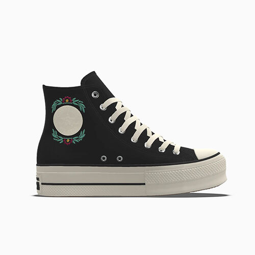 Converse  sneaker Black Floral