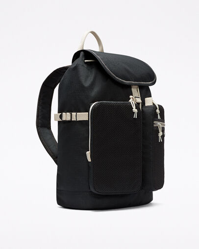 Sac &agrave; dos ind&eacute;chirable Noir Converse, Back View