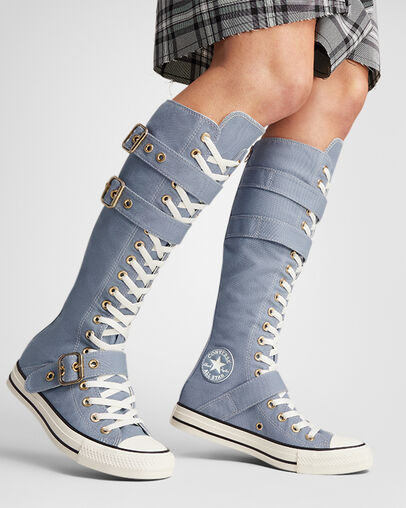 Chuck Taylor All Star XXHi Buckles Wet Stone/Egret/Black, Reflective View