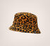 Fleece-Bucket-Hat mit Leopardenmuster Wheat Leopard Aop