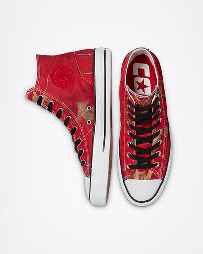 CONS REALTREE XTRA&reg; COLORS&trade; CTAS Pro University Red/Black/White, Top and Side View