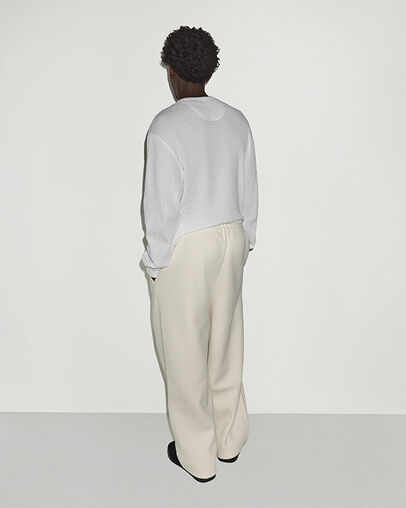 SHAI 001 Fleece Pant Converse Egret