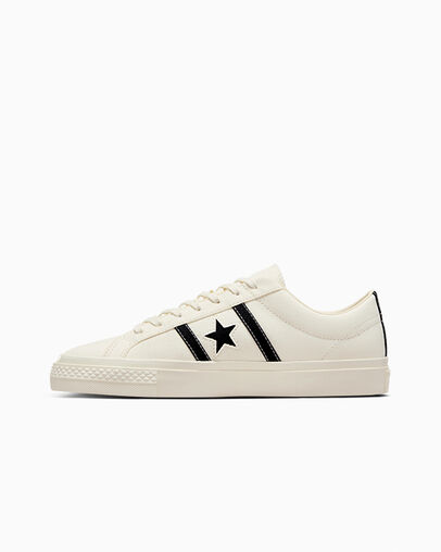 Converse x PLAY Comme des Garçons One Star Academy Pro Milk/Black/Red, Inner Side View