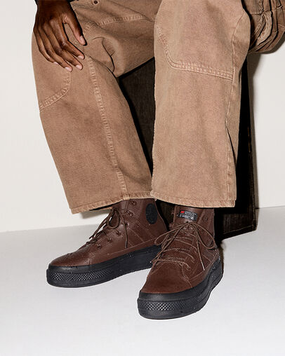 Chuck Taylor All Star Equip Waterproof Boot Totally Fudged/Totally Fudged, On Foot Shot 2