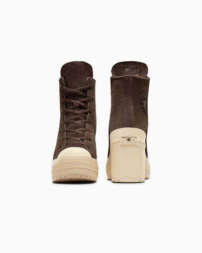 Chuck 70 De Luxe Heel Platform Coffee Break Bebida fresca/Bebida fresca, Heel View