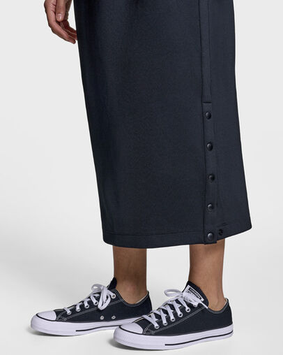 Retro Chuck Taylor Track Skirt Black