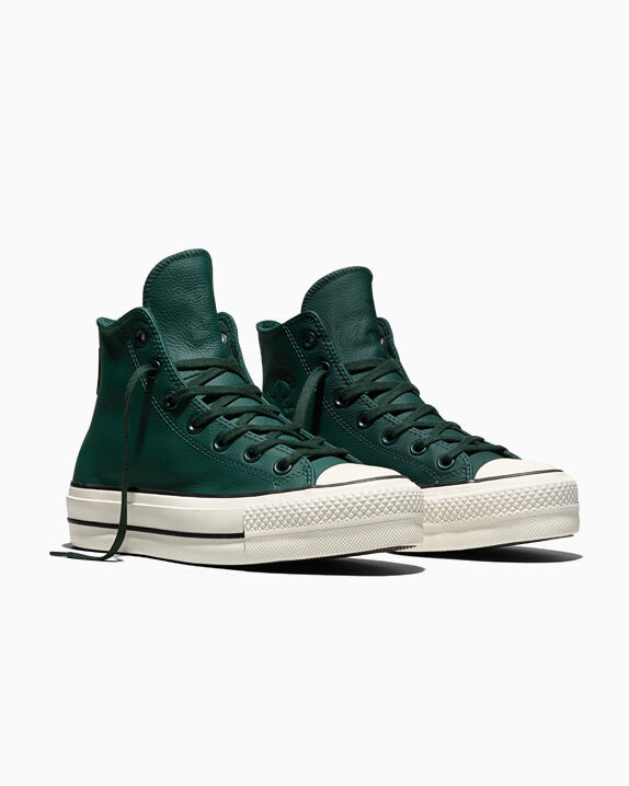 Chuck Taylor All Star Lift Platform Water-Repellent Steely Pine/Egret/Black