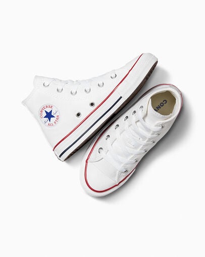 Chuck Taylor All Star Canvas Optical White, Angled View