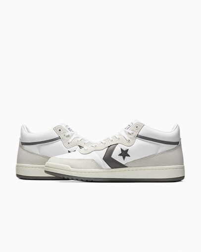 CONS Fastbreak Pro Suede Nylon Blanc/Gris vaporeux, Detail Angle View