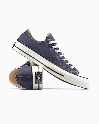 Chuck 70 Canvas Cold Stare/Egret/Black, Detail Angle View