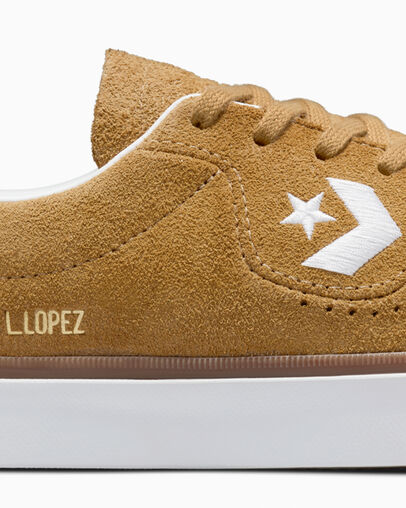 CONS Louie Lopez Pro Seta/Whisky oscuro, Detail Angle View