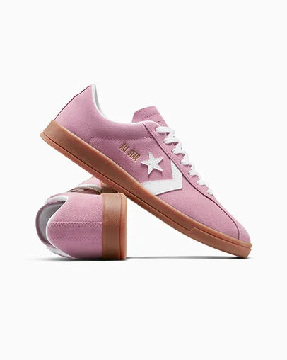 All Star Classic Trainer Suede Cliffside Rose/White/Gum, Detail Angle View