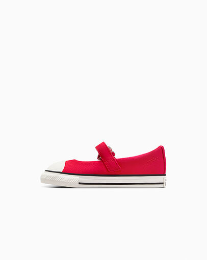 Chuck Taylor All Star Dainty Mary Jane Valentine's Day Easy On Red/Lt Jellyfish Jitter, Inner Side View
