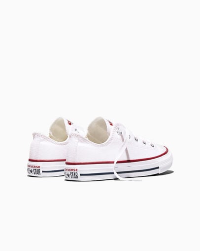 Chuck Taylor All Star Classic Optical White, Heel View