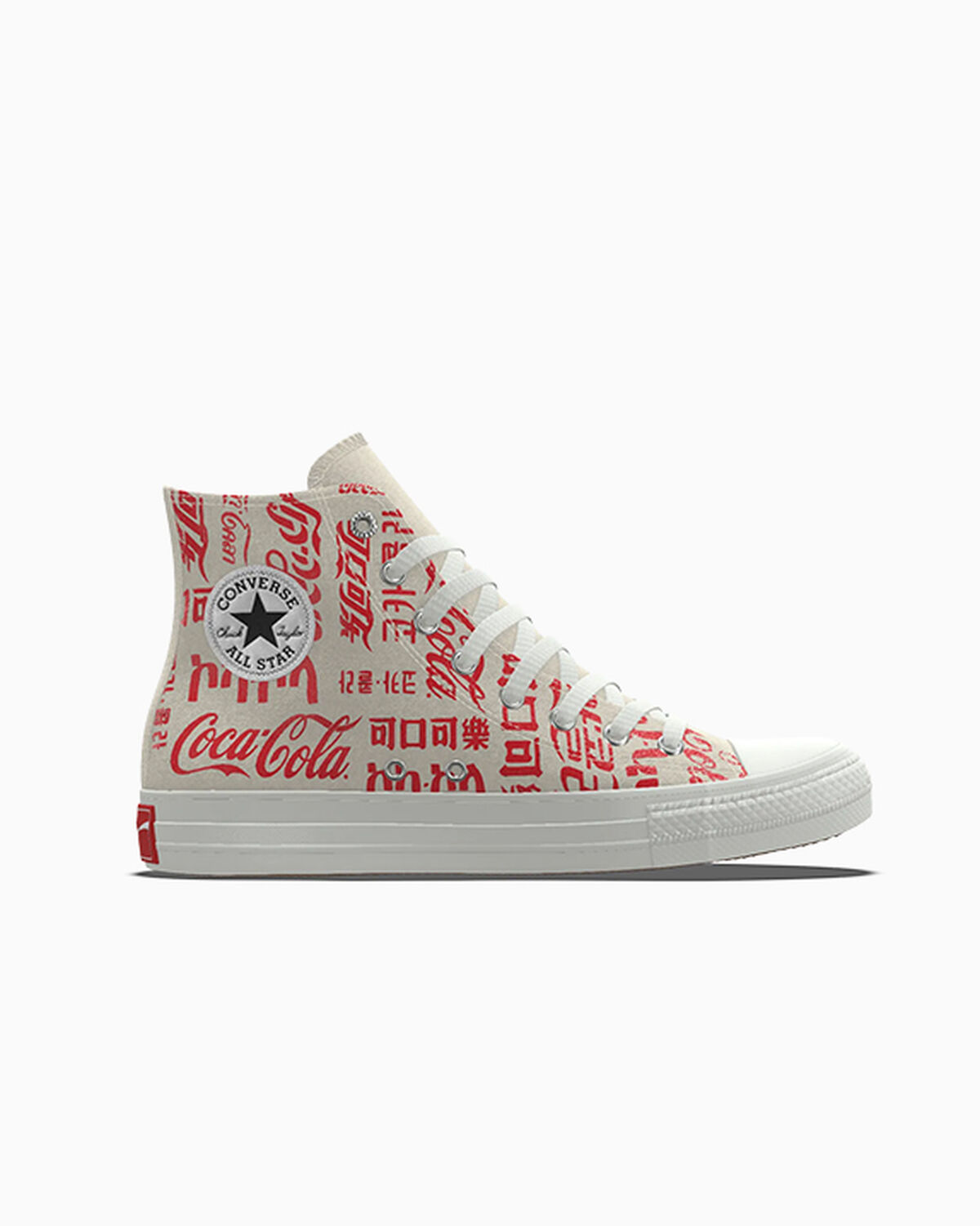 Converse By You x Coca-Cola Chuck Taylor All Star White - A19443CHO25_offwhite