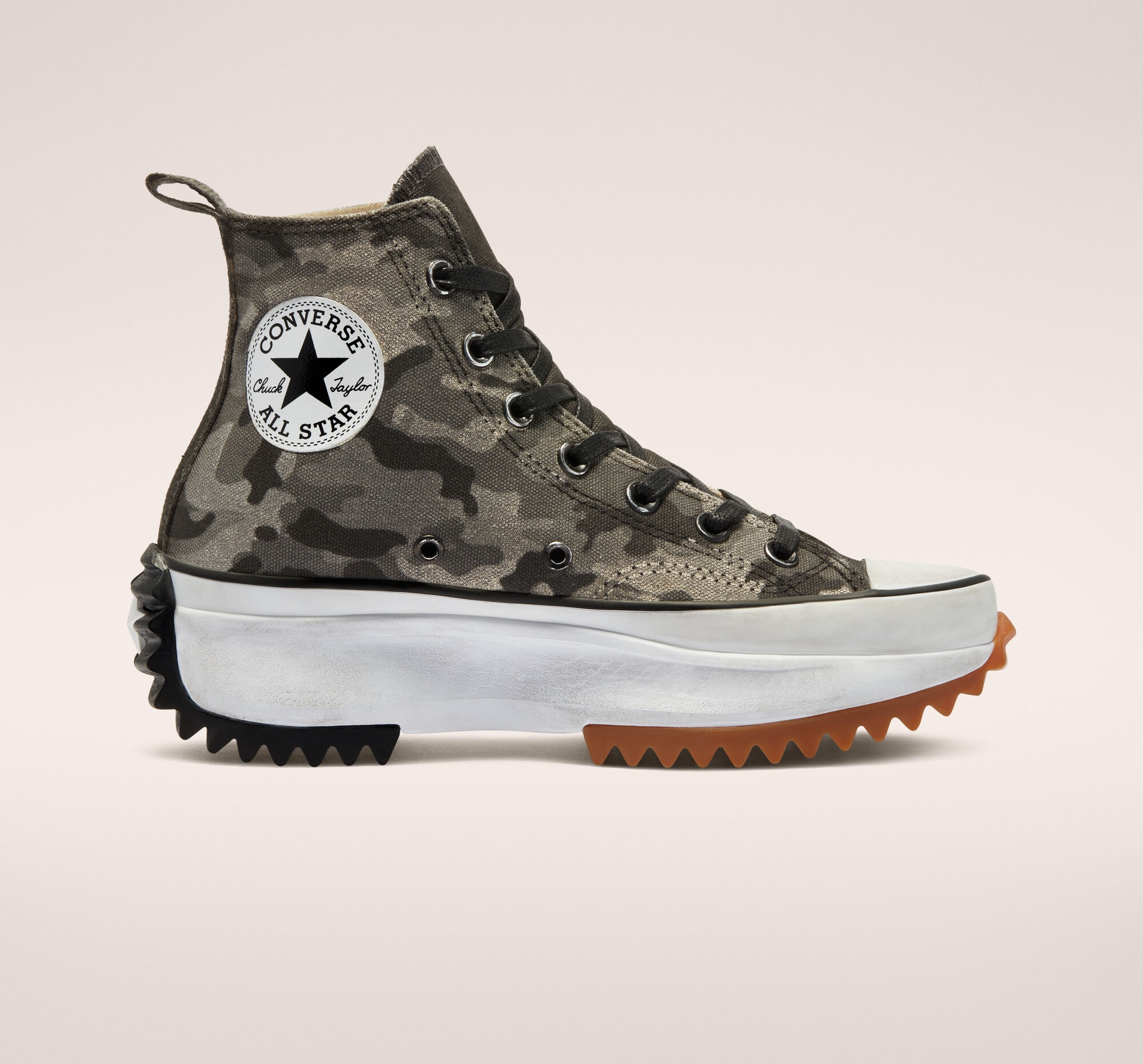 Run Star Hike Platform Laser Camo Unisex High-Top Shoe. Converse.com