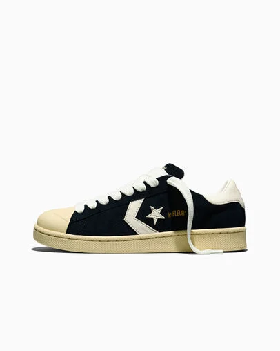 Converse x GOLF le FLEUR* Pro Leather Black/Pristine/Banana Crepe, Inner Side View