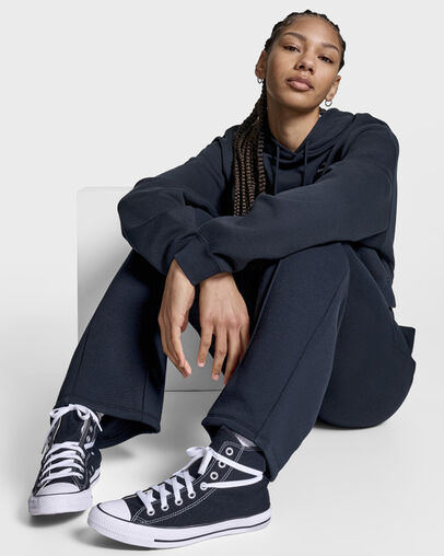 Star Chevron Pants Black