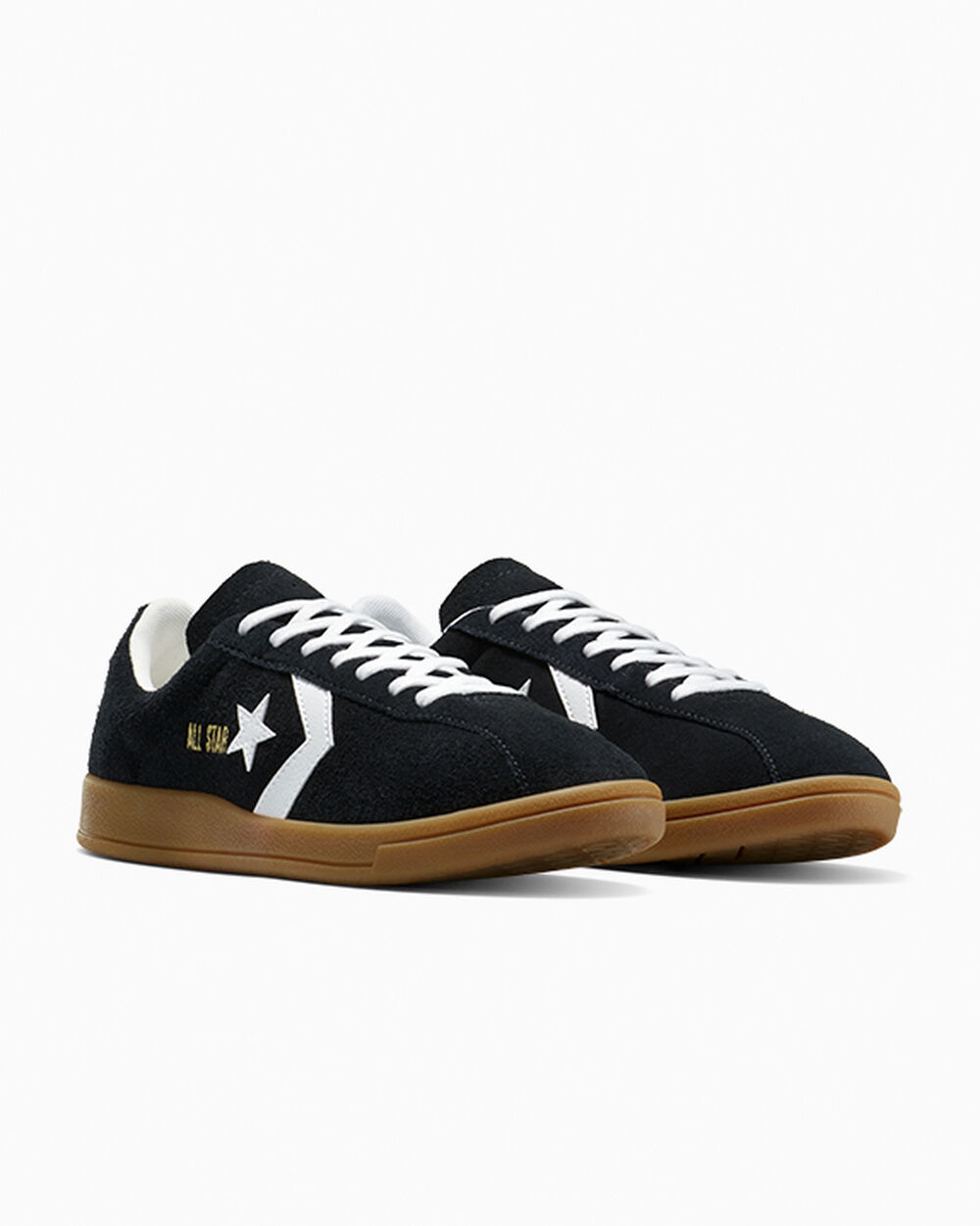 Thumbnail - All Star Classic Trainer Suede Black, White