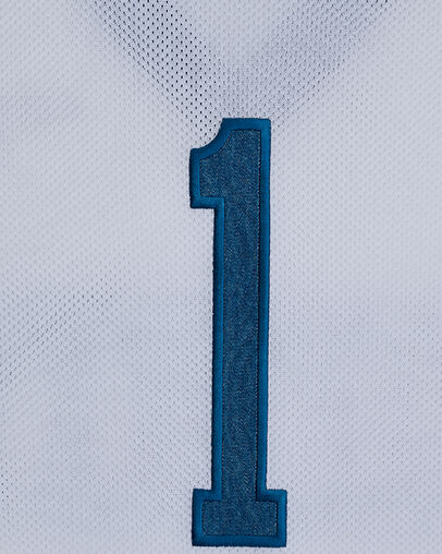 CONS x Kentucky Wildcats Jersey White, Detail View