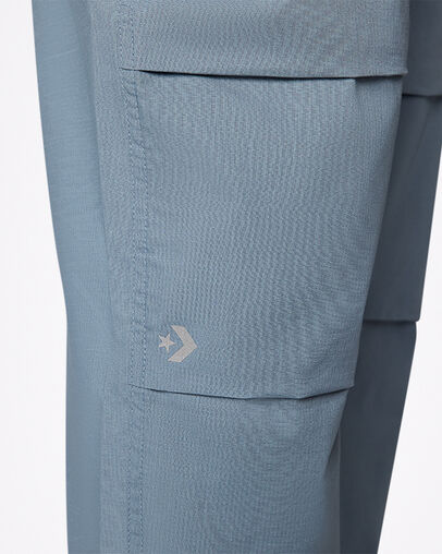 Lightweight Adjustable Trail Pants Indigo Oxide, Detail View