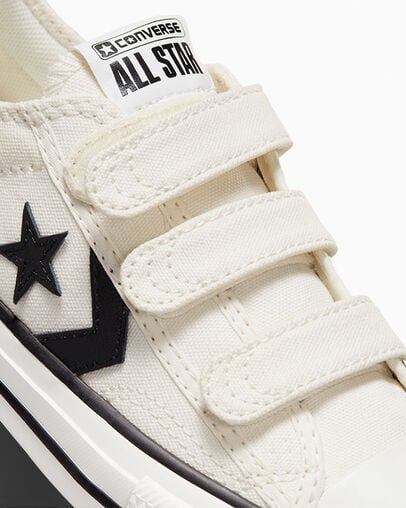 Star Player 76 Easy-On Blanco vintage/Negro/Garza, Detail Angle View