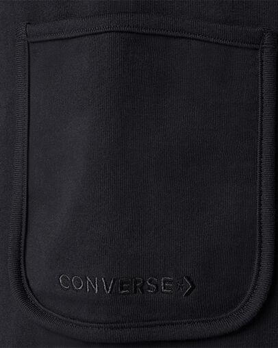 7/8 Cargo Knit Pant Converse Black, Detail View