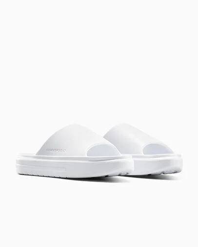 Converse Essential Slide Wit/Wit/Wit, Top and Side View