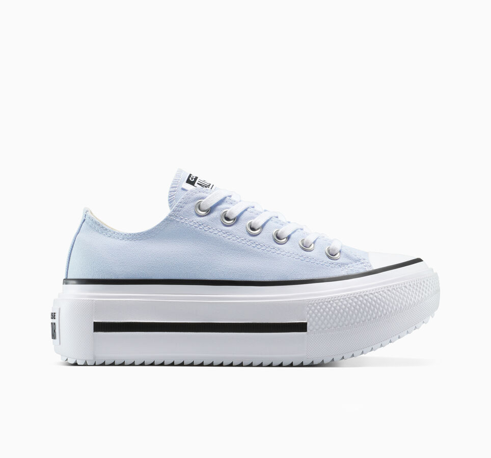 Chuck Taylor All Star Lift Double Stack Platform Canvas Blueberry Ice/White/Black