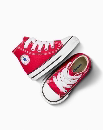 Chuck Taylor All Star Canvas Red, Angled View