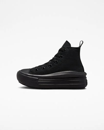 Chuck Taylor All Star Move Platform Black/Black/Dk Smoke Grey, Inner Side View