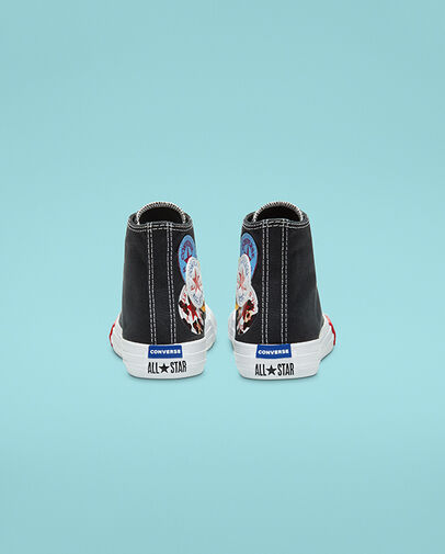 CTAS HI BLACK/UNIVERSITY RED/AMARILLO Schwarz/University Red/Amarillo, Heel View