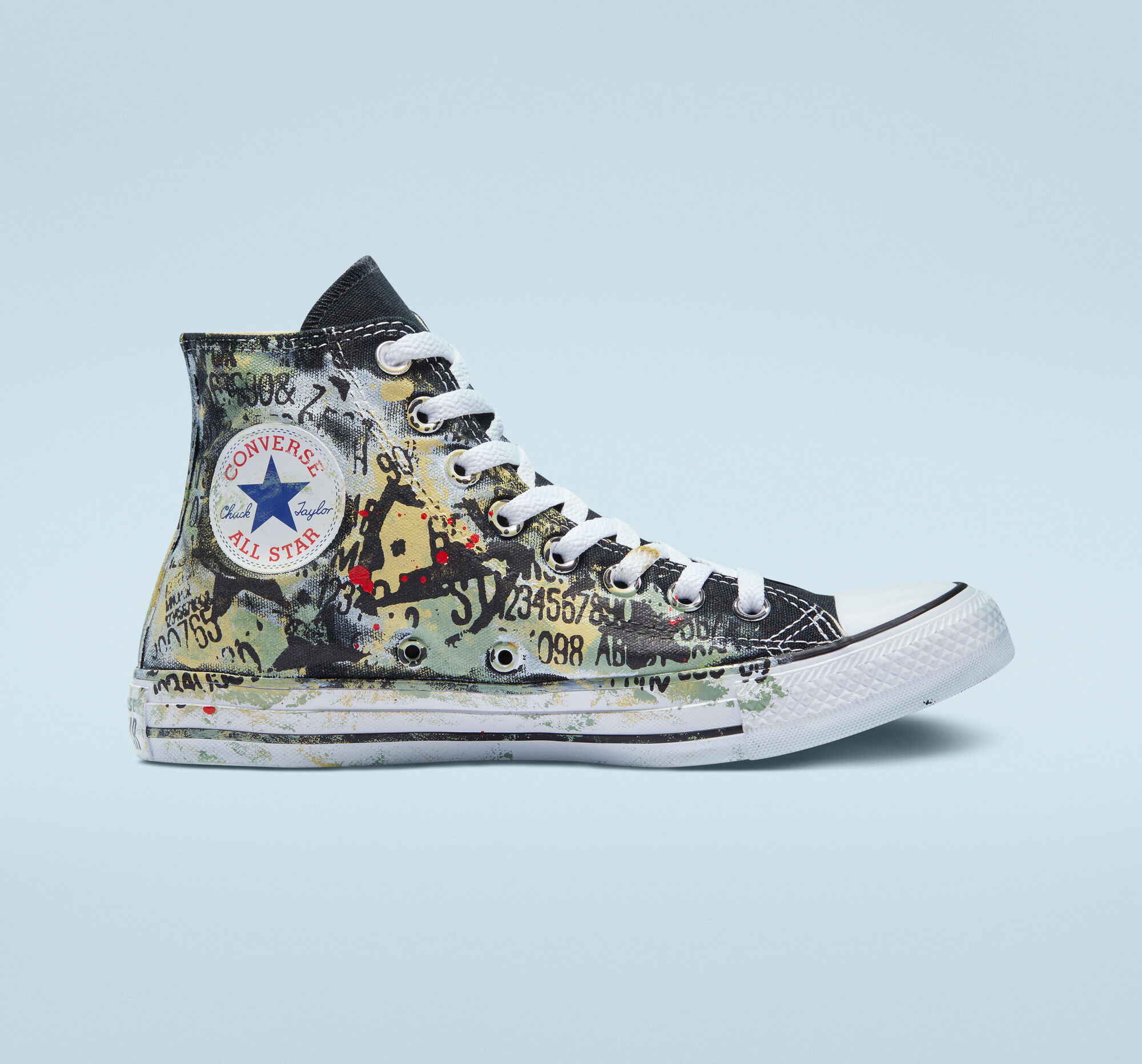 Star Camo Graffiti Unisex . Converse 