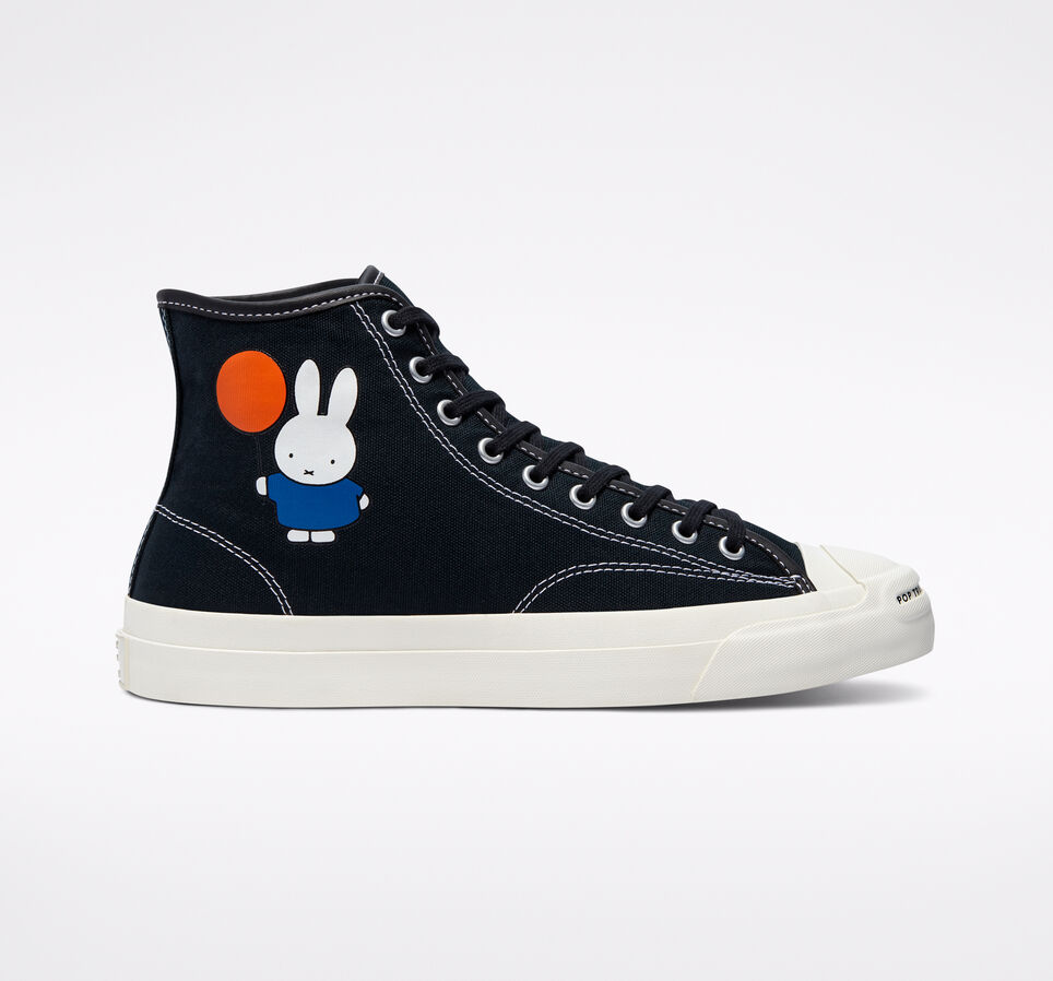 CONS x POP Trading Company x Miffy JP Pro Black/Egret/Egret
