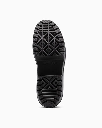 Chuck Taylor All Star Lugged Heel Loafer Platform Leather Deep Bordeaux/Deep Bordeaux, Outsole View