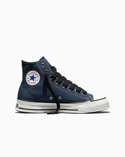 Chuck Taylor Throwback Navy/Vintage White/Red, Outer Side View