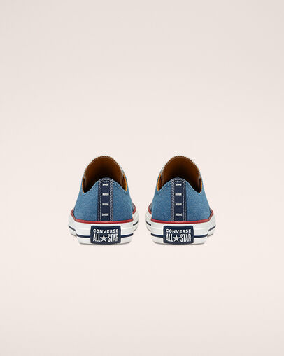 Chuck Taylor All Star Indigo Boro Blue/Vintage White, Heel View