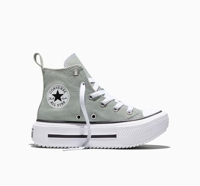 Converse Chuck Taylor All Star Lift Double Stack Pavemint/White/Black