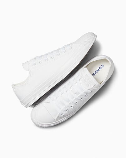 Chuck Taylor All Star White Monochrome, Angled View